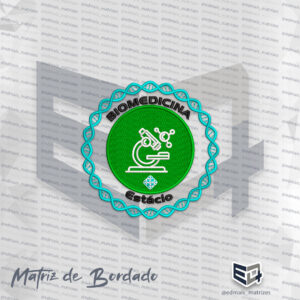 Matriz de Bordado BioMedicina Estácio