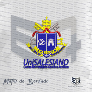 Matriz de Bordado Unisalesiano Brasão