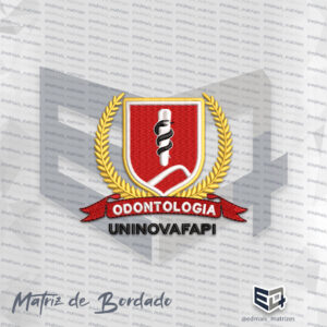 Matriz de Bordado Uninovafapi Odontologia