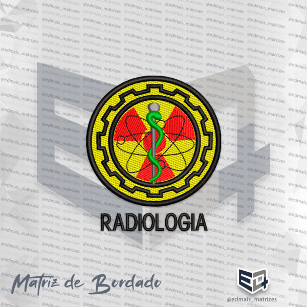 Matriz de Bordado Radiologia 1