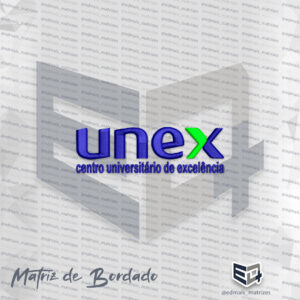 Matriz de Bordado Logo Unex