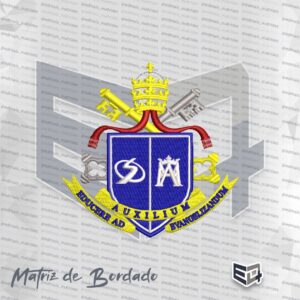 Matriz de Bordado Unisalesiano Brasão