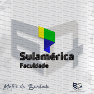 Matriz de Bordado Sulamérica Faculdade
