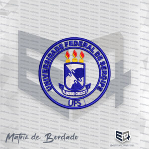 Matriz de Bordado Patch UFS Novo