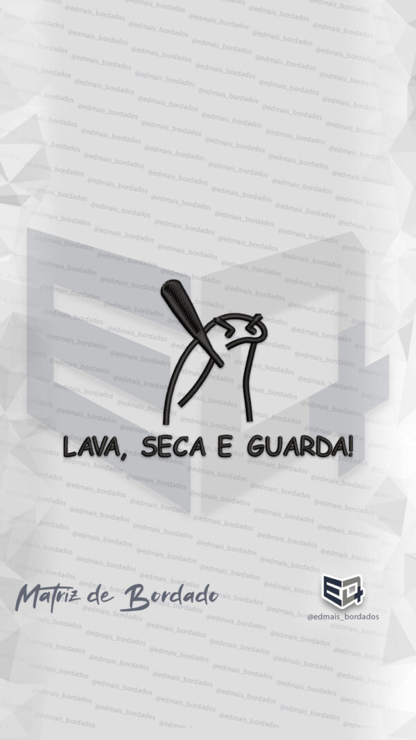 Matriz de Bordado Coleção Louça Flork - Image 2