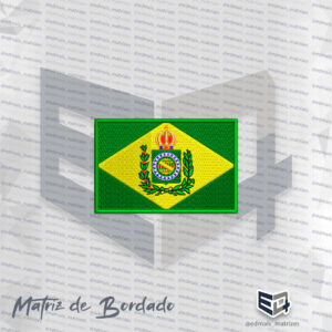 Matriz de Bordado Bandeira Brasil Império