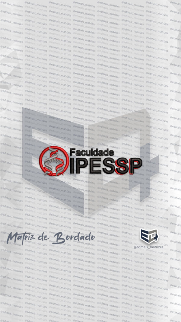 Matriz de Bordado Faculdade IPESSP
