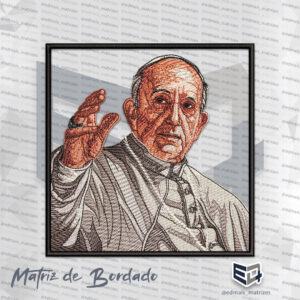 Matriz de Bordado Papa Francisco