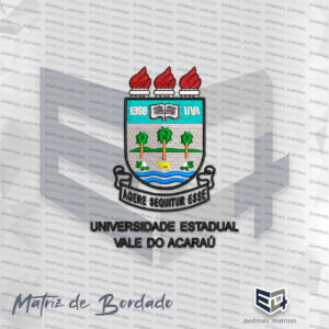 Matriz de Bordado Universidade Estadual Vale do Acaraú