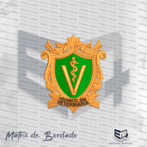Matriz de Bordado Técnico em Veterinária