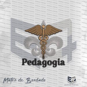 Matriz de Bordado Pedagogia 1