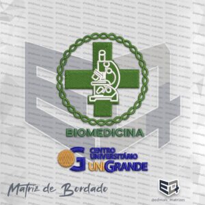 Matriz de Bordado Biomedicina UniGrande G