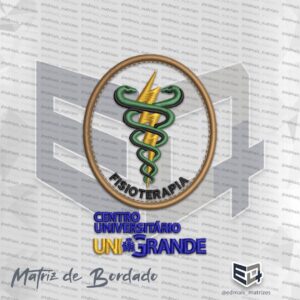 Matriz de Bordado Fisioterapia UniGrande