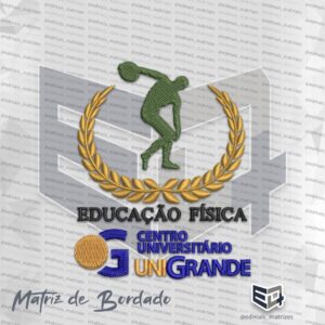 Matriz de Bordado Educação Física UniGrande G