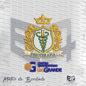 Matriz de Bordado Fisioterapia UniGrande G 2
