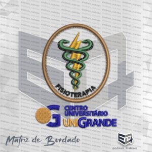 Matriz de Bordado Fisioterapia UniGrande G 3