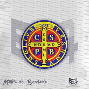 Matriz de Bordado Medalha de São Bento