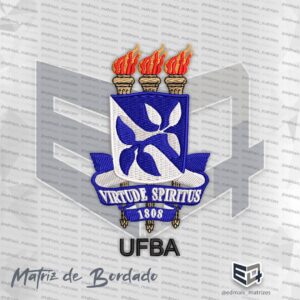 Matriz de Bordado UFBA - Universidade Federal da Bahia 2