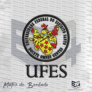 Matriz de Bordado UFES - Universidade Federal do Espírito Santo 2