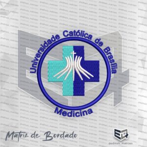 Matriz de Bordado UCB - Medicina Universidade Católica de Brasília