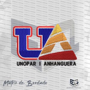 Matriz de Bordado Unopar Anhanguera
