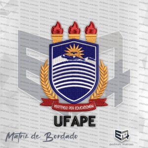 Matriz de Bordado UFAPE Universidade Federal do Agreste de Pernambuco