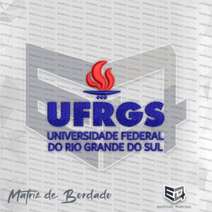 Matriz de Bordado UFRGS - Universidade Federal do Rio Grande do Sul