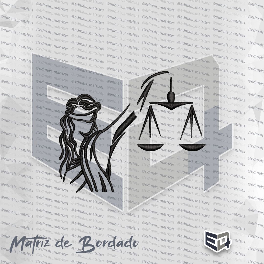 Matriz de Bordado Direito Simbolo