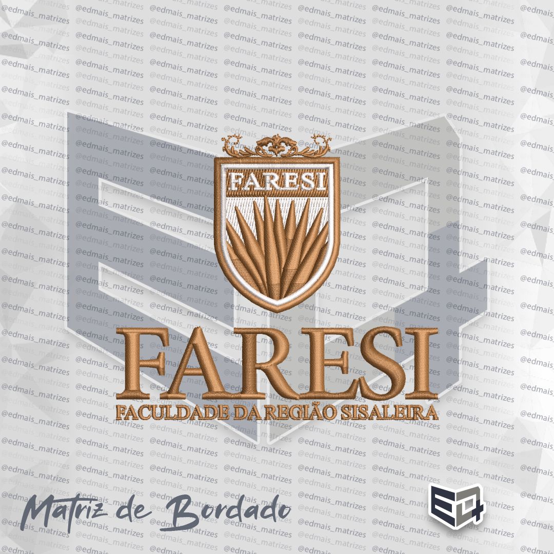 Matriz de Bordado FARESI - Faculdade da Região Sisaleira
