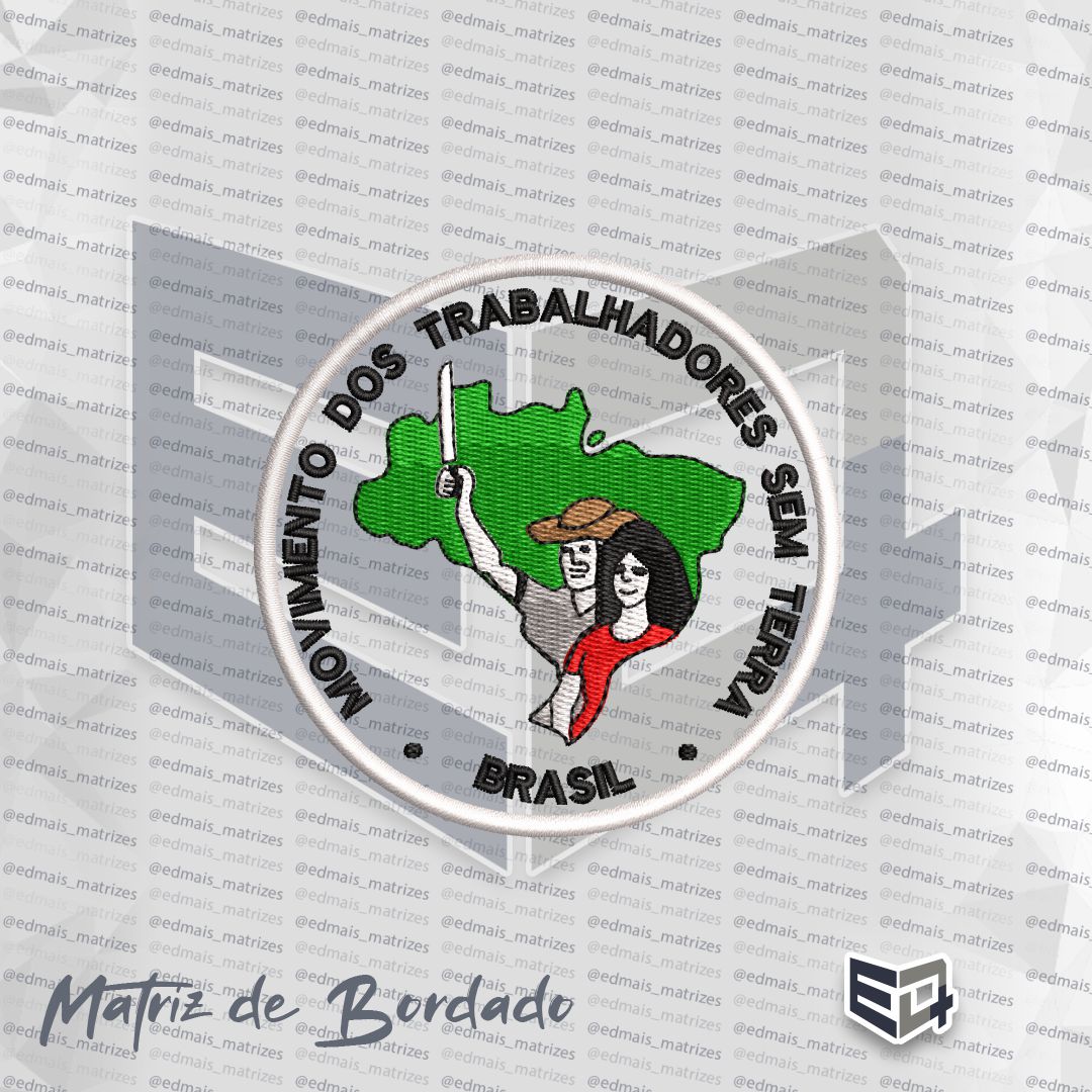 Matriz de Bordado MST - Movimento Sem Terra