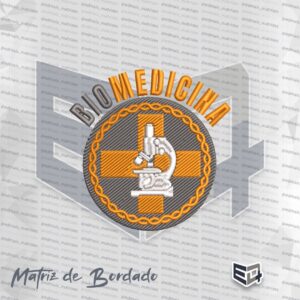 Matriz de Bordado Biomedicina UniFatecie