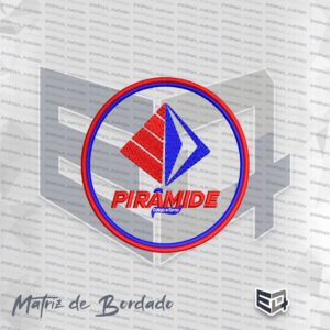 Matriz de Bordado Pirâmide Colégio e Curso
