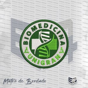 Matriz de Bordado Biomedicina UNIGRAN