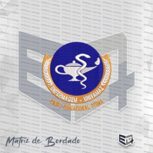 Matriz de Bordado Enfermagem UNIFAMAZ - Grupo Ceuma