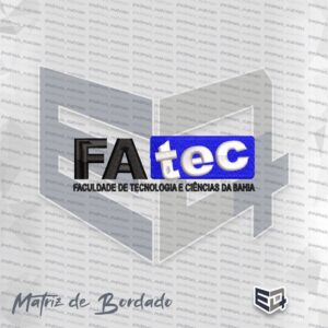Matriz de Bordado FATEC Bahia - Faculdade de Tecnologia e Ciências da Bahia
