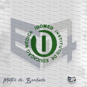 Matriz de Bordado IDOMED Instituto de Educação Médica - Circular