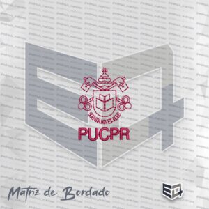 Matriz de Bordado PUC PR 3 Pequeno