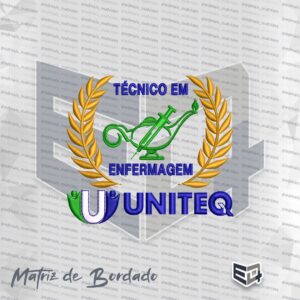 Matriz de Bordado Técnico em Enfermagem UNITEQ Quixadá