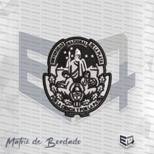 Matriz de Bordado Brasão UNLP - Universidad Nacional de La Plata