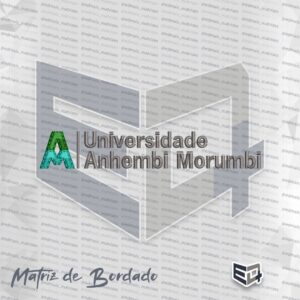 Matriz de Bordado Universidade Anhembi Morumbi