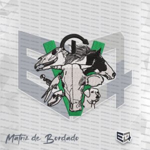 Matriz de Bordado Medicina Veterinária Animais e Silvestres