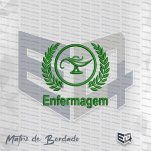 Matriz de Bordado Enfermagem 29 Profissão