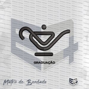 Matriz de Bordado Símbolo Enfermagem Graduação - Uniguaçu