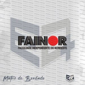 Matriz de Bordado FAINOR Faculdade Independente do Nordeste